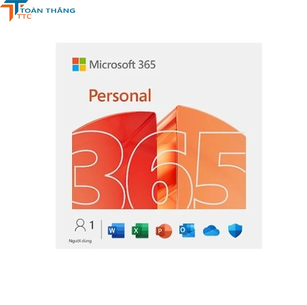 PHẦN MÊM Office M365 Personal Subscr PK Lic 1YR Online APAC EM ESD EP2-32313 (Key ESD gởi qua Mail) - 1 User sử dụng cho 5 thiết bị